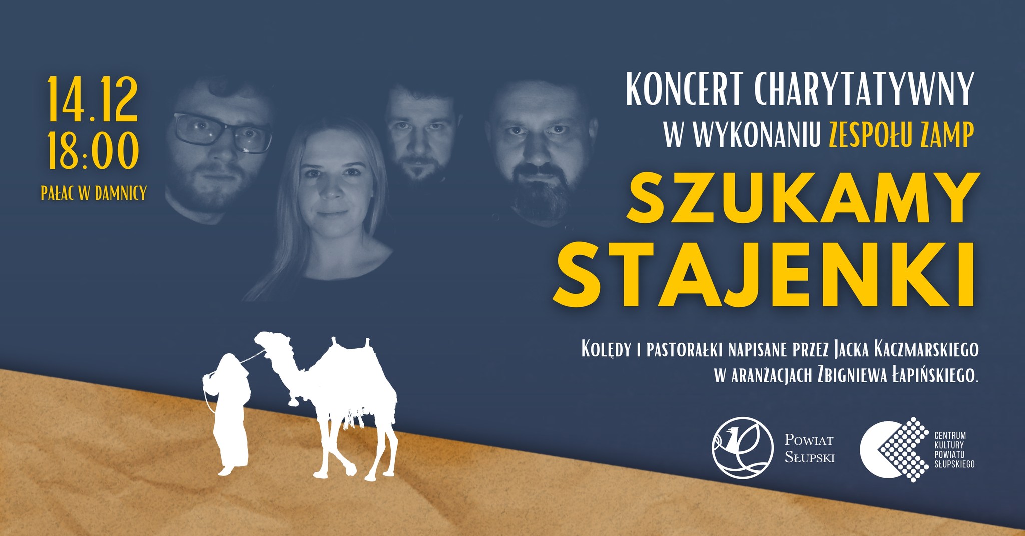 "Szukamy Stajenki" - koncert charytatywny zespołu ZAMP w Damnicy